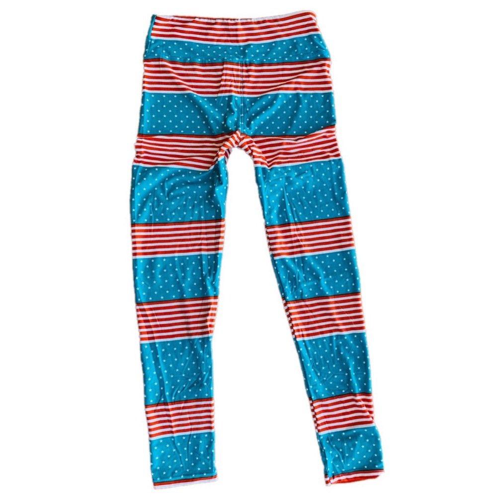 LuLaRoe NWOT stars and stripes leggings (onesize) - Picture 1 of 3